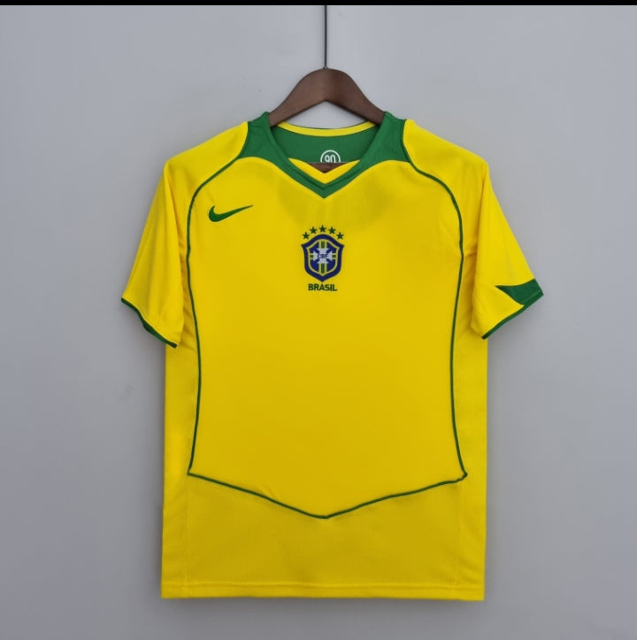 Camiseta Retro Brasil 2005💥 máxima calidad 💥⚽