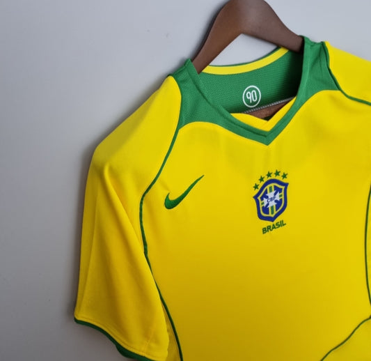 Camiseta Retro Brasil 2005💥 máxima calidad 💥⚽